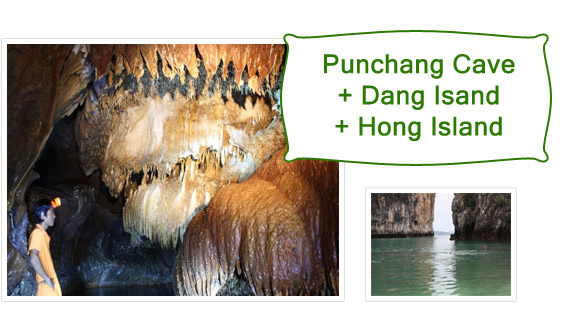 Punchang Cave + Dang Island + Hong Island