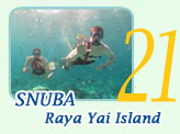 Snuba at Raya Island