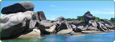 Unseen stone, the interesting point of Similan Island
