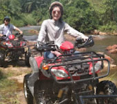 Song-Prak: ATV Ride and Elephant Bathing