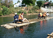 RiverKwai, Elephant, Bamboo Rafting