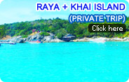 Raya Island and Khai Island Raya Island and Khai Island