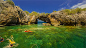 Running Bullock Beach of Chumphon