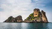 Running Bullock Beach of Chumphon