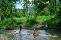 Mae Wang Bamboo Rafting