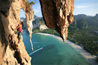 Rock Climbing & Railay Bay. Rock Climbing & Railay Bay.