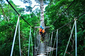 Bamboo Rafting and Mini Zipline