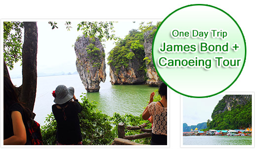 Phang Nga & James Bond + Canoeing Tour