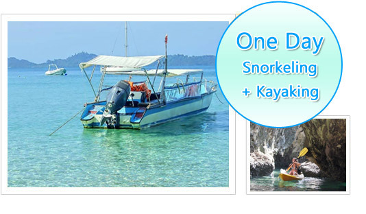 Snorkeling and Kayaking Trip