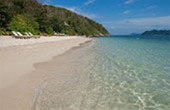 Longtail Boat Charter Island Day. Bon Island from Phuket