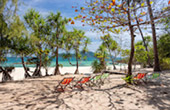 Longtail Boat Charter Island Day. Bon Island from Phuket