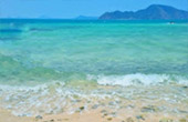 Longtail Boat Charter Island Day. Bon Island from Phuket