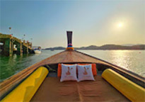 Longtail Boat Charter Sunset 2Islands from Phuket