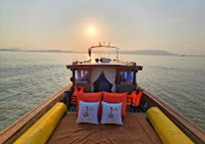 Longtail Boat Charter Sunset 2Islands from Phuket
