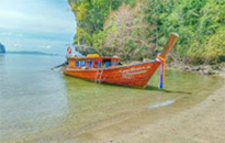 Longtail Boat Charter Sunset 2Islands from Phuket