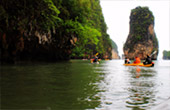 Longtail Boat Charter Jamesbond Khai from Phuket