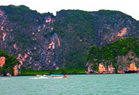 Charter Longtail Boat to Jamesbond Island : JC Tour