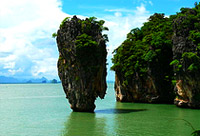 Charter Longtail Boat to Jamesbond Island : JC Tour