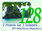 3 Points on 3 Islands