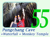 Pungchang Cave and Manohra Waterfall and Monkey Cave Temple