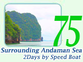 Surrounding Andaman Sea by Speed Boat