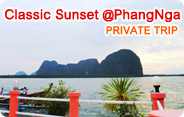 Classic Sunset at PhangNga Bay Classic Sunset at PhangNga Bay
