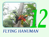 Flying Hanuman