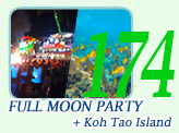 Full Moon Party and Koh Tao Island