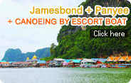 Jamesbond and Panyee Island Canoeing by Escort Boat Jamesbond and Panyee Island Canoeing by Escort Boat