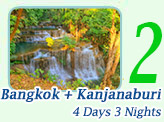 Bangkok  Kanjanaburi 4Days 3Nights