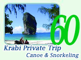 Krabi Private Trip Canoe and Snorkeling