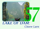 Lake of Dam: Chiew Larn