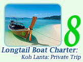 Longtail Boat Charter: Koh Lanta