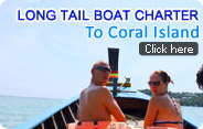 Longtail Boat Charter to Coral Island