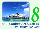 Luxury Boat to PP Bamboo Island