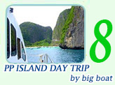 PP Island day trip by big boat