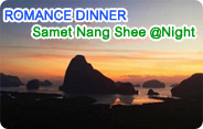 Romance Dinner Samet Nang Shee at Night
