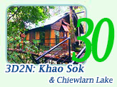 3 Days 2 Nights Khao Sok and Chiewlarn Lake