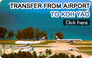 Transfer from Airport to Koh Yao Transfer from Airport to Koh Yao