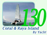 Coral and Racha Island by Yacht