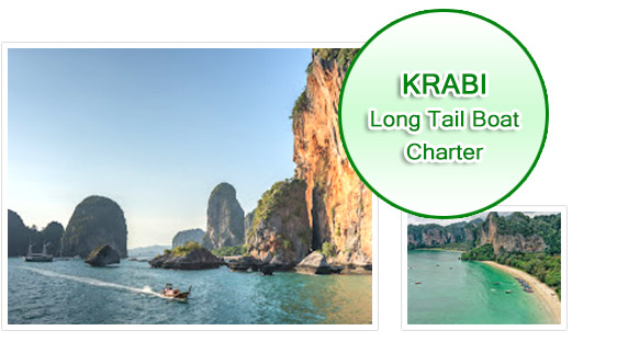 Longtail boat charter - Krabi.