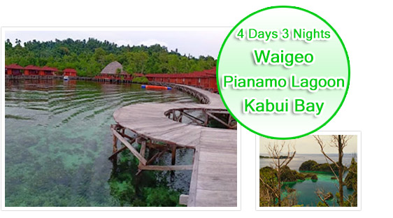4 Days Waigeo Pianamo Kabui Bay