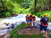 Rafting 5 Km and ATV 1 Hr and Monkey Temple