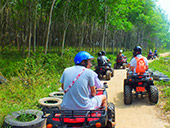 Rafting 5 Km and ATV 1 Hr and Monkey Temple