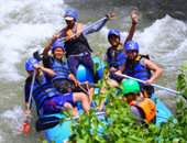 White Water Rafting and Mini Zipline