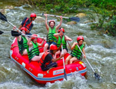 White Water Rafting and Mini Zipline