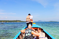 Charter Longtail Boat to Raya Coral Island : JC Tour