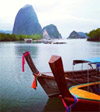 Romance Dinner on the Boat: Phang Nga Bay + Samet Nang Shee View Point at Night