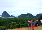 Romance Dinner on the Boat: Phang Nga Bay + Samet Nang Shee View Point at Night